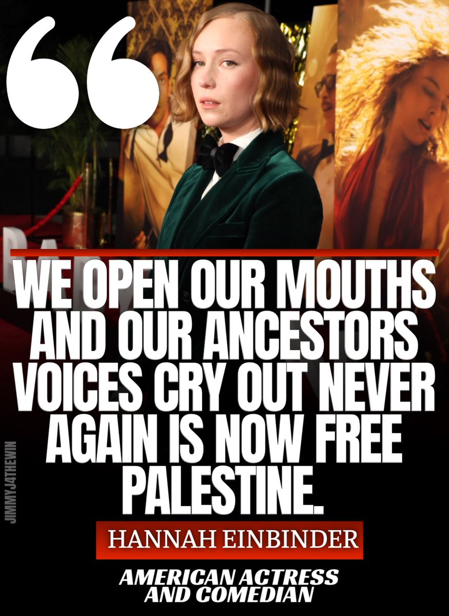 “Never again” means just that, never again. Thank you, Hannah Einbinder. 👏