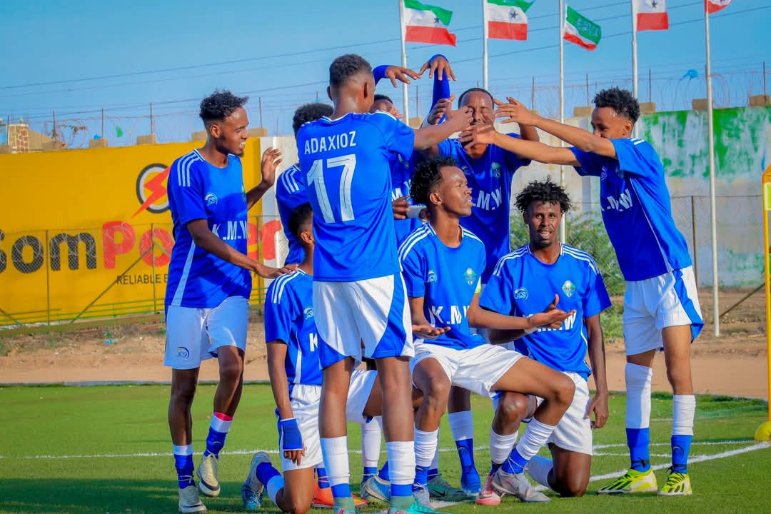 The Vice Minister of Youth &amp; Sports Yusuf Nuux Yusuf, DG Abdillahi Jiidhe, Police Commander Gen. Abdirahman Abdillahi &amp; Maroodi-jeex Governor Prof.Cadaad officially launched the May 18 Commemoration Tournament, the first of its kind since Somaliland's establishment in 1991