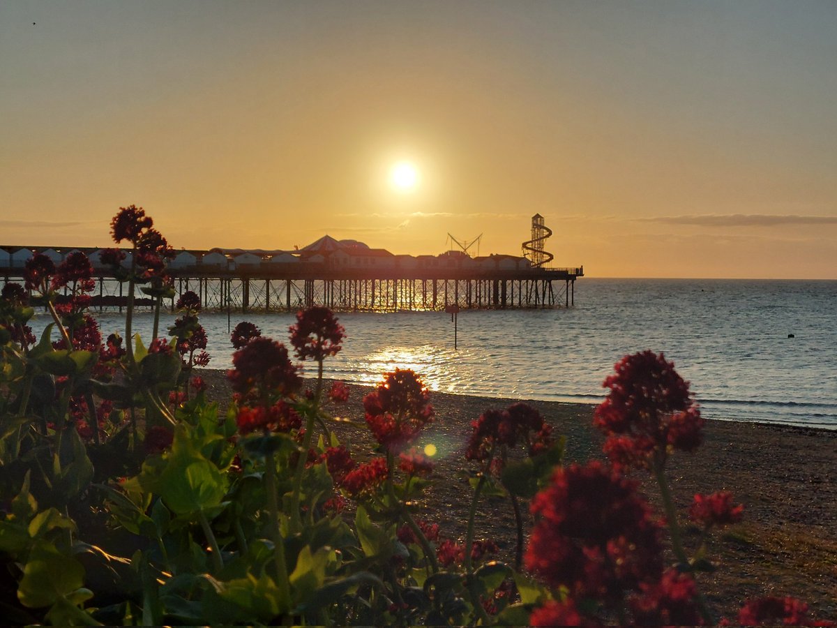 Pier-ing at the sunset...