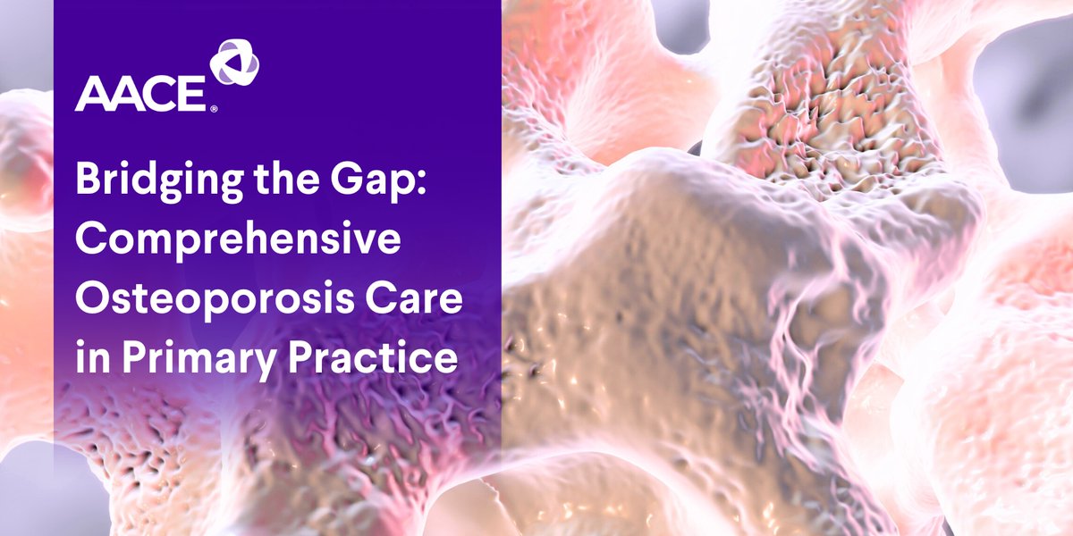 Unlock the skills and knowledge necessary to effectively diagnose, treat, and manage osteoporosis with our comprehensive course designed for healthcare professionals. Register today: pro.aace.com/education-and-… #endocrinology