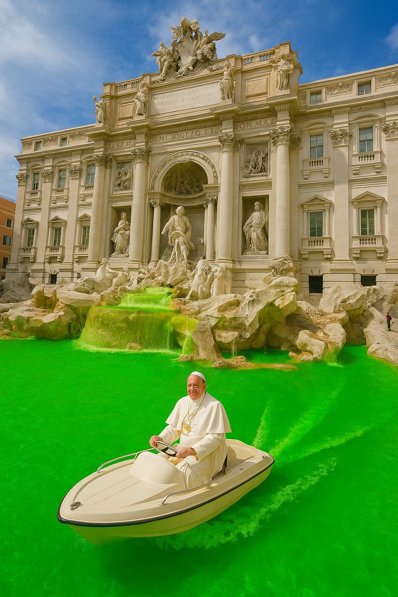 Pope Leo is going to dye Trevi Fountain green for St. Patrick's Day.