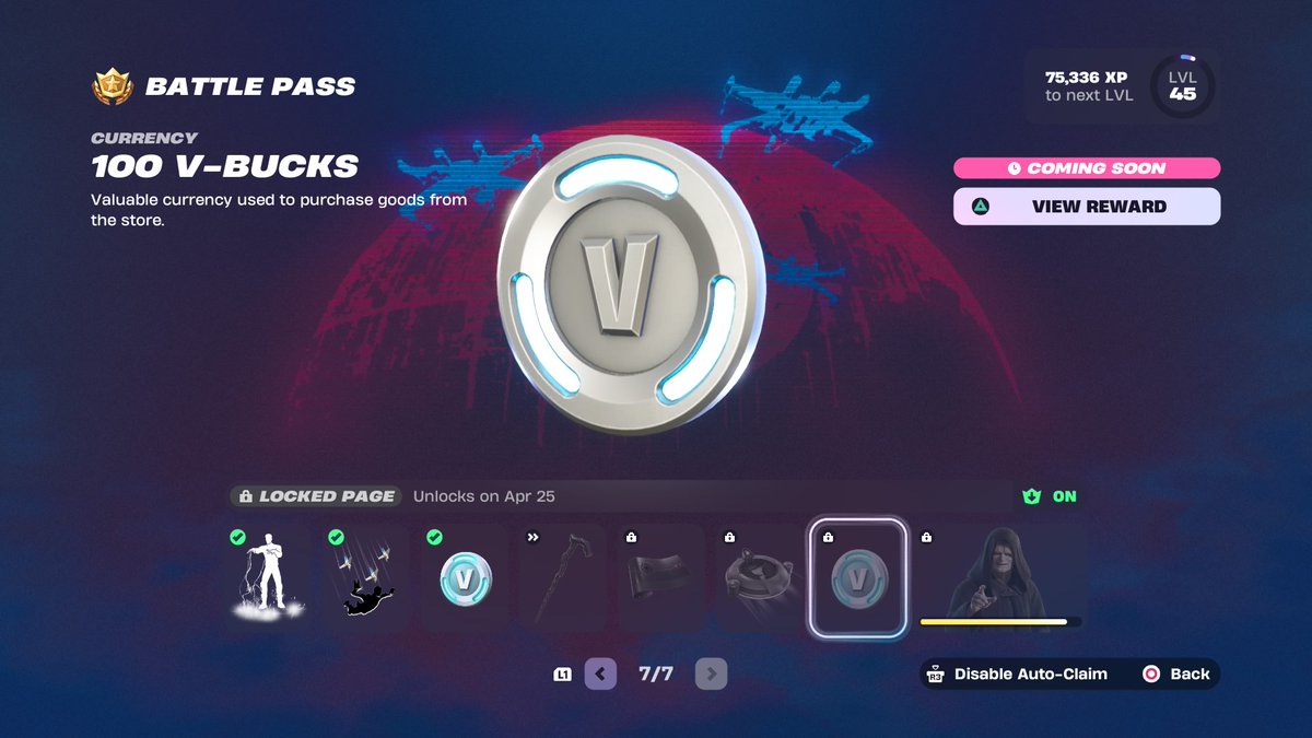 NoremacFNonYT's tweet image. Glitch Something is wrong with the battlepass I payed my fortnite crew so and when I level up it gives me the item I just thought it was a good idea to point it out @Fortnite @HYPEX @iFireMonkey @ShiinaBR