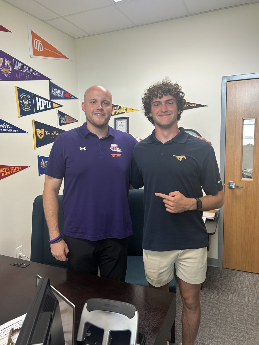 Cody Dow (@cody_dow2026) on Twitter photo Thanks <a href="/CoachCadeCamp/">Cade Camp</a> for stopping by today and talking to me about <a href="/NSUDemonsFB/">NSU Football</a>. Can’t wait to see you this summer!
<a href="/MCAMustangFB/">MCA Mustang Football</a> <a href="/vCoachMac/">Brant McAloon</a> <a href="/CoachWhitsett/">Coach Whitsett</a> Thanks <a href="/CoachCadeCamp/">Cade Camp</a> for stopping by today and talking to me about <a href="/NSUDemonsFB/">NSU Football</a>. Can’t wait to see you this summer!
<a href="/MCAMustangFB/">MCA Mustang Football</a> <a href="/vCoachMac/">Brant McAloon</a> <a href="/CoachWhitsett/">Coach Whitsett</a>