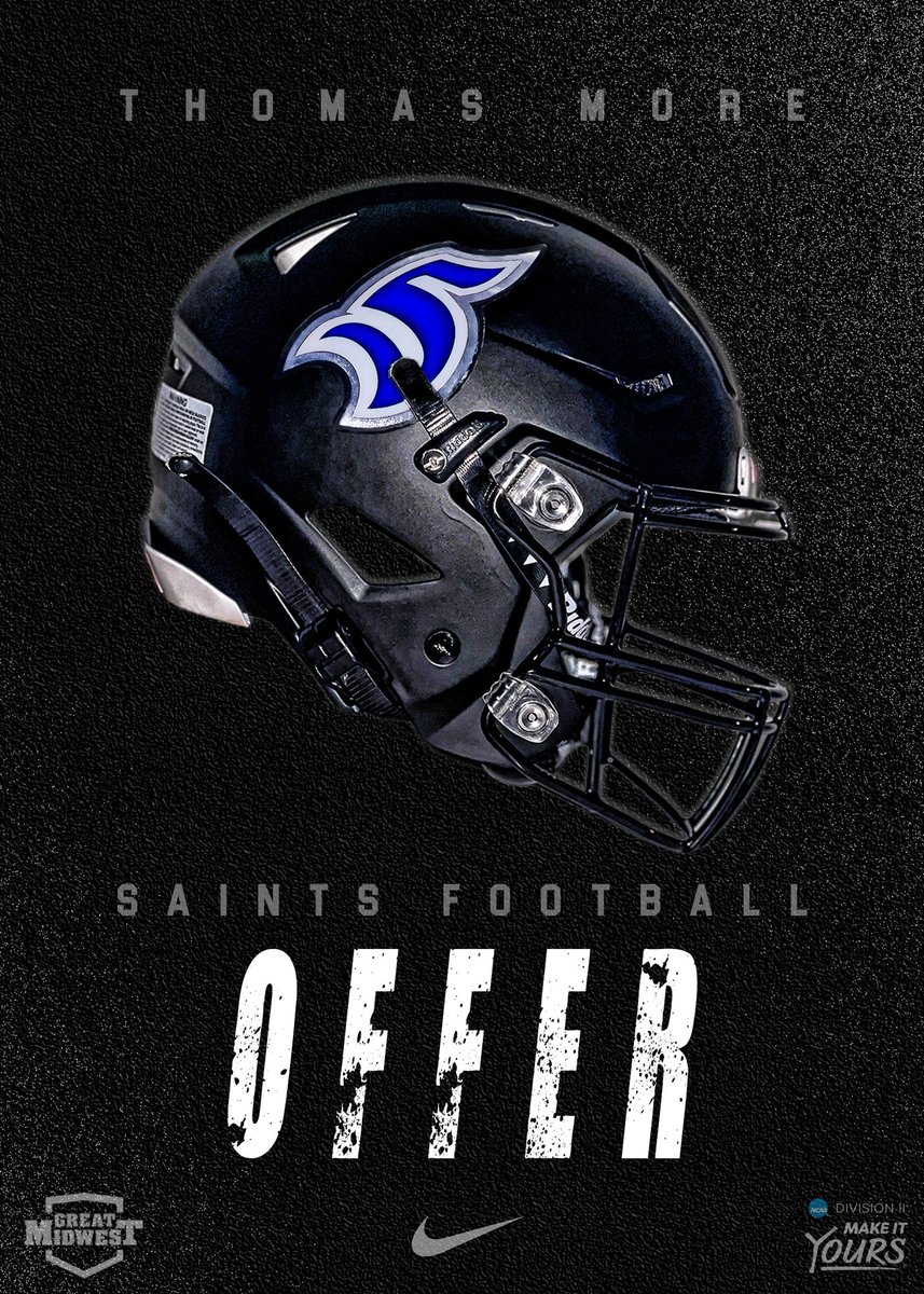 Cam Taylor (@cam_taylor3) on Twitter photo After a great phone call with <a href="/CoachBZink/">Brad Zink</a> I’m excited to announce I have received an offer to play football at Thomas More University!! <a href="/CoachCostello/">Dillon Costello</a> <a href="/COACHSPECHT28/">Steve Specht</a> <a href="/Coach_JCarp/">Jeremy Carpenter</a> <a href="/RUNBYU/">COACH T, M.Ed., HSSCC, USAW,FMS</a> After a great phone call with <a href="/CoachBZink/">Brad Zink</a> I’m excited to announce I have received an offer to play football at Thomas More University!! <a href="/CoachCostello/">Dillon Costello</a> <a href="/COACHSPECHT28/">Steve Specht</a> <a href="/Coach_JCarp/">Jeremy Carpenter</a> <a href="/RUNBYU/">COACH T, M.Ed., HSSCC, USAW,FMS</a>