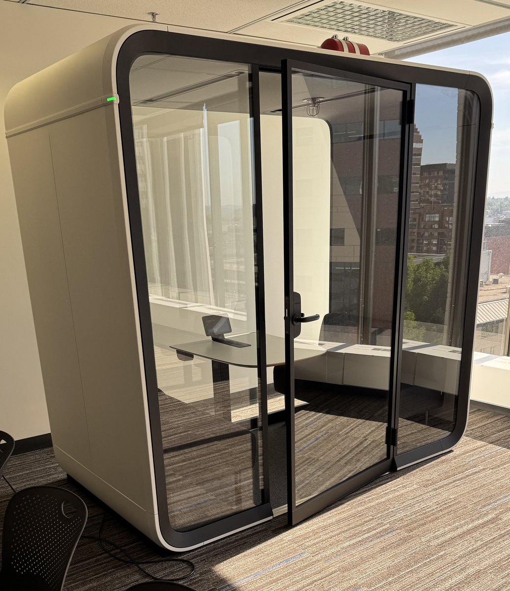 btctrek's tweet image. New #cubicles at #work.