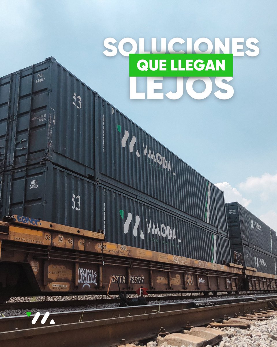 Con más de 25 años de experiencia en logística intermodal. Somos la primera empresa 100% mexicana exitosa ✅ en la industria intermodal de Norteamérica.

Contamos con cobertura de servicios en 🇲🇽 #México, 🇺🇸 #Estados Unidos y 🇨🇦#Canadá.

¡Únete a nuestra comunidad!