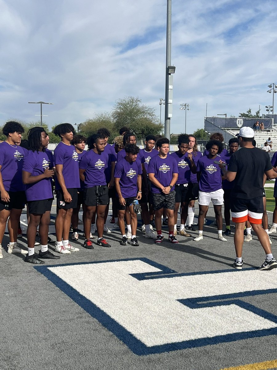 Join the top talent at AZ’s 2nd Annual HBCU FB camp. Only 9 more days to register…hbcucamp.com. Meet the coaches from Howard, Allen U, Jackson St., Winston Salem, Hampton, Grambling.. and more.