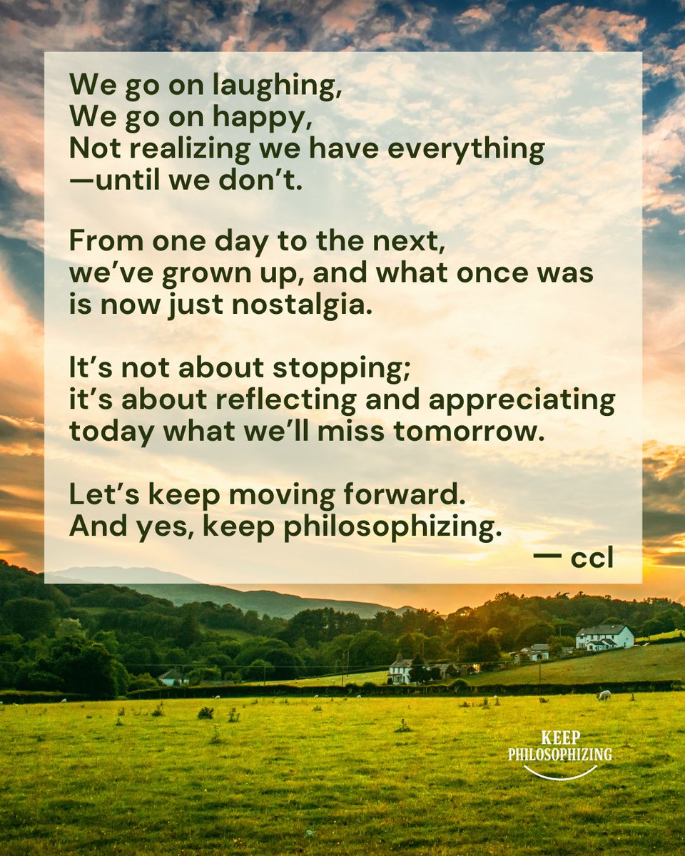 afreeidealiveon's tweet image. We go on happy...

Sending hugs to heaven.

#KeepPhilosophizing  
#LifeAndTime  
#GratitudeInTheMoment  
#MindfulLiving  
#PoeticThoughts  
#NostalgiaAndGrowth