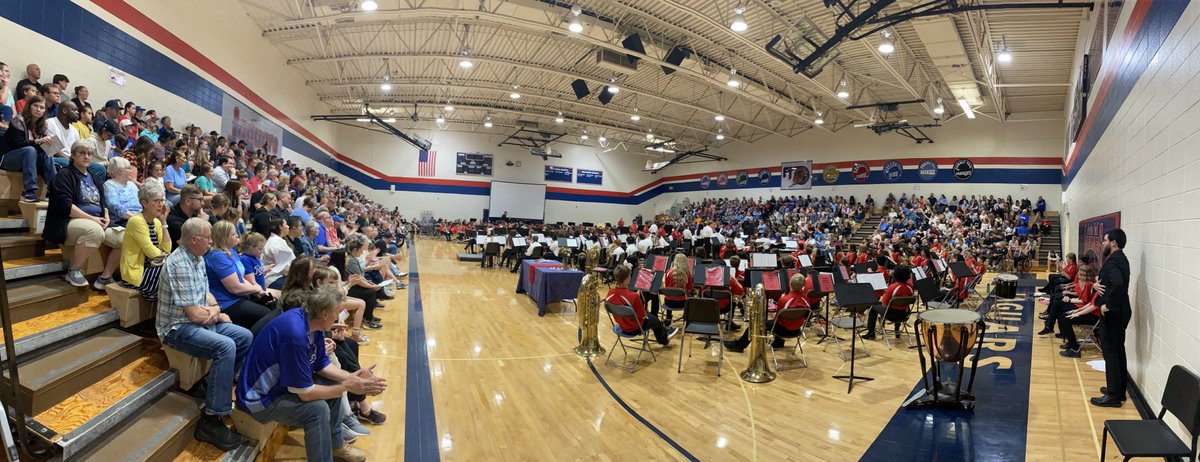 Great night for a band concert! Another packed house to support our Jaguar musicians. #jagpride #opsmaketodaycount