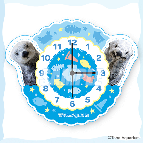 鳥羽水族館 くじ アクリルクロック フォトフレーム 時計二つ当たった〜‼️B賞のフォトフレームもほしい🥹🥹 【カプくじ