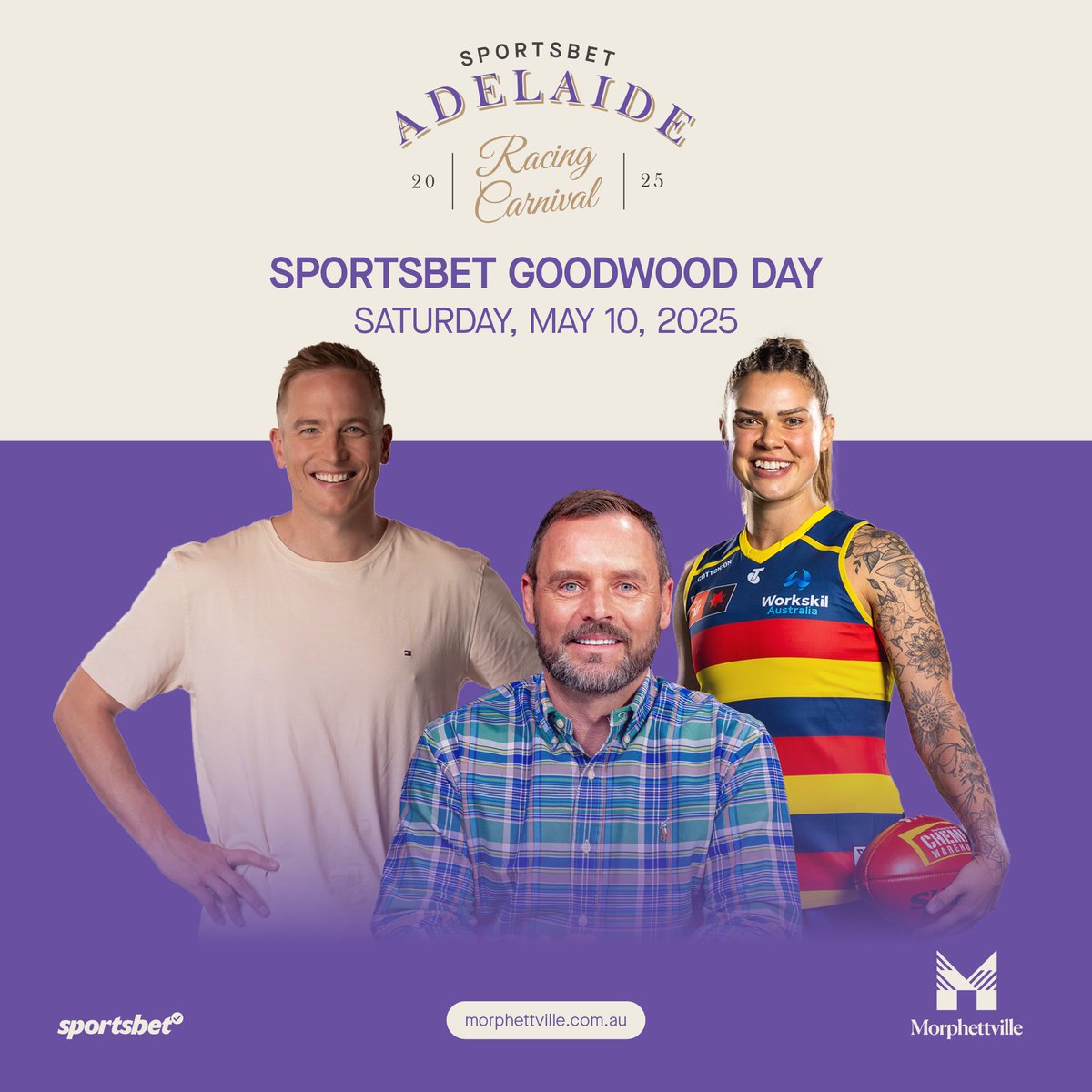 No plans this Saturday? Now you do!

Book your spot on the Champions Balcony for Goodwood Day—epic dining, great vibes, and a special Q&amp;A with Simon Marshall, Bernie Vince &amp; Anne Hatchard

Don’t miss it: bit.ly/ChampionsBalco…