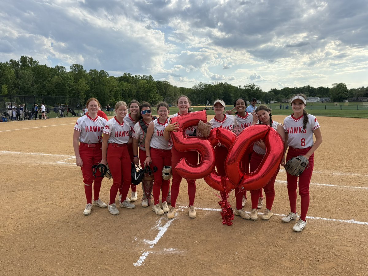 Jordan Strauss hit a huge 500 strikeouts today and she's not done yet !! Hawk nation is so proud of you, kid 🙌🥎 This is an awesome accomplishment and we can't wait to see what's next ! #goHawks #PumptheStump <a href="/HadTwpSports/">HT Sports</a>