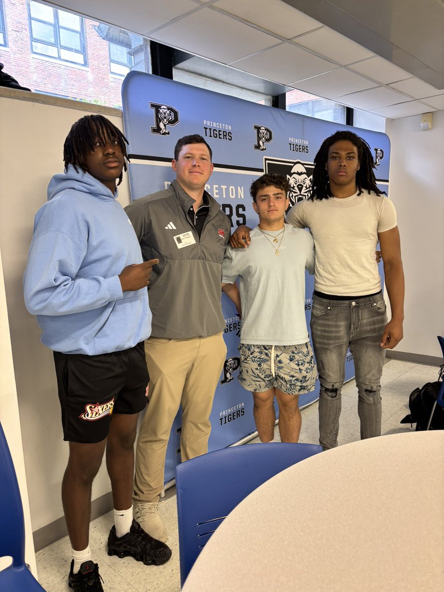 Thank you for stopping by, <a href="/CoachWoodring71/">Kevin Woodring</a> and @SHU__Football. Great talking — can’t wait for the next steps! <a href="/zyair_Mackey_/">Zyair mackey</a> @EllintonHinds 

<a href="/hs_mercer/">Mercer County HS Football Recruits</a> <a href="/PrepRedzoneNJ/">Prep Redzone New Jersey</a> <a href="/CAAFootball/">CAA Football</a>