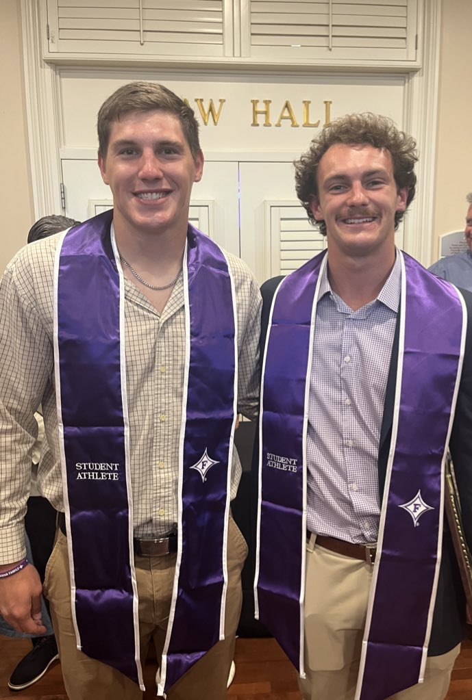Furman Football (@paladinfootball) on Twitter photo Big night for Paladin Football at Furman’s Senior Stole Ceremony! Evan DiMaggio (left) was accorded the Dr. Gary Clark Student Athlete Achievement Award and <a href="/BryceStanfield/">Bryce Stanfield</a> Iron Paladin Award, while teammate DJ Durham took home the Dr. John M. Block Academic Achievement Award! Big night for Paladin Football at Furman’s Senior Stole Ceremony! Evan DiMaggio (left) was accorded the Dr. Gary Clark Student Athlete Achievement Award and <a href="/BryceStanfield/">Bryce Stanfield</a> Iron Paladin Award, while teammate DJ Durham took home the Dr. John M. Block Academic Achievement Award!