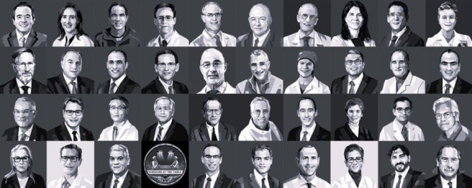 Bellal Joseph (@topknife_b) on Twitter photo Think of it as the Mount Rushmore of American surgery and me photo-bombing 🤗. Grateful to be among this powerhouse lineup. Huge shout-out to <a href="/SurgeonsATT/">Surgeons At The Table</a> for curating a masterclass in leadership, legacy, and laughs. If you haven’t listened yet, you’re missing out Think of it as the Mount Rushmore of American surgery and me photo-bombing 🤗. Grateful to be among this powerhouse lineup. Huge shout-out to <a href="/SurgeonsATT/">Surgeons At The Table</a> for curating a masterclass in leadership, legacy, and laughs. If you haven’t listened yet, you’re missing out
