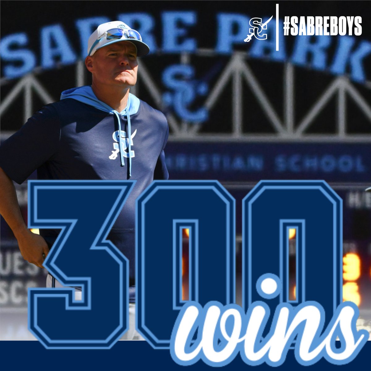 Tonight, Coach Freeman notched his 300th win as a head baseball coach — a milestone built on years of faithfulness, leadership, and a true love for the young men in his care.

Congratulations, Coach Freeman!