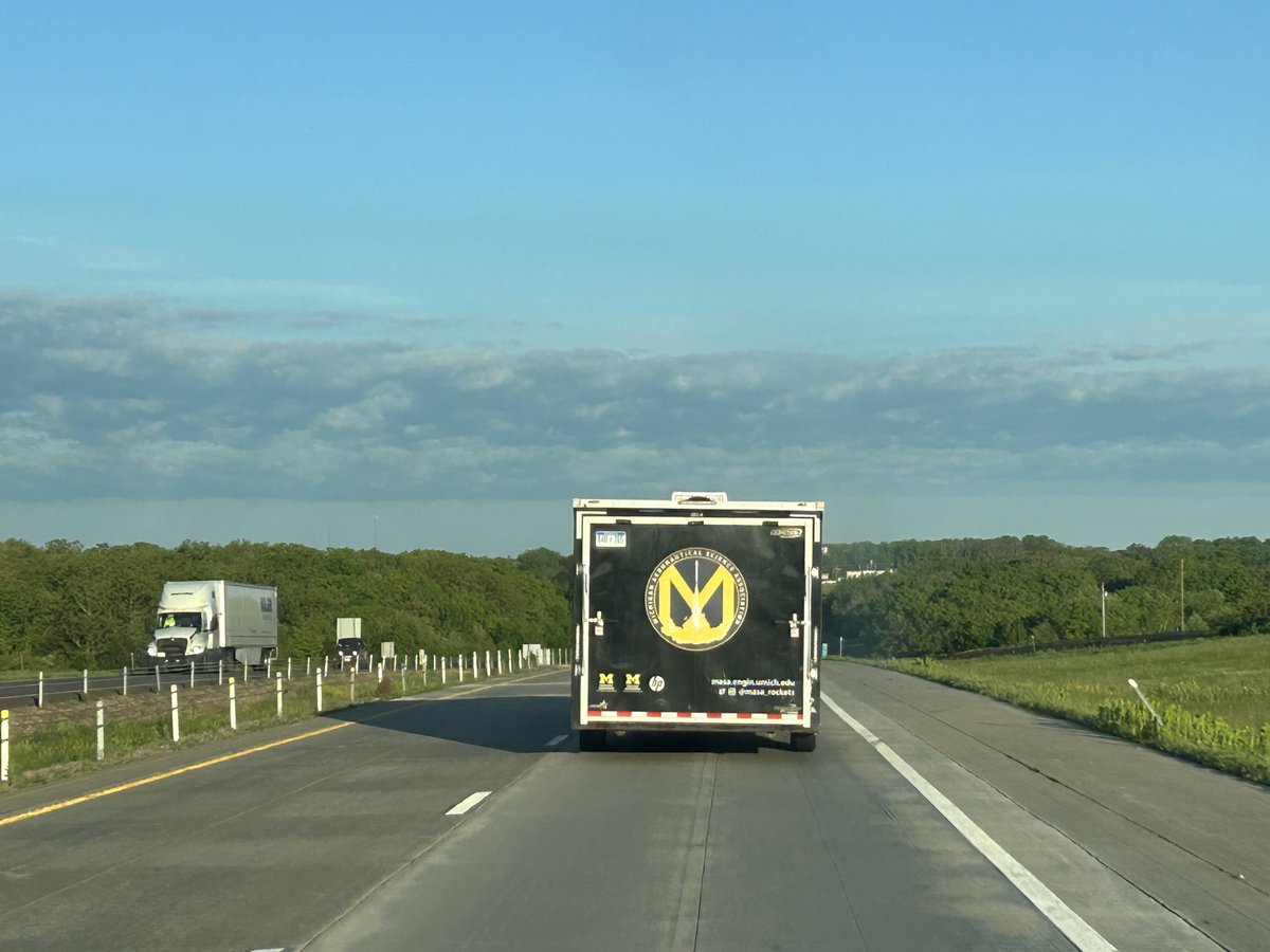 The MASA hotfire crew has safely arrived in Ridgecrest, California, and is gearing up for hotfire at the Reaction Research Society. The team is super excited for the upcoming testing, swipe to see our trip from Ann Arbor to the California desert!