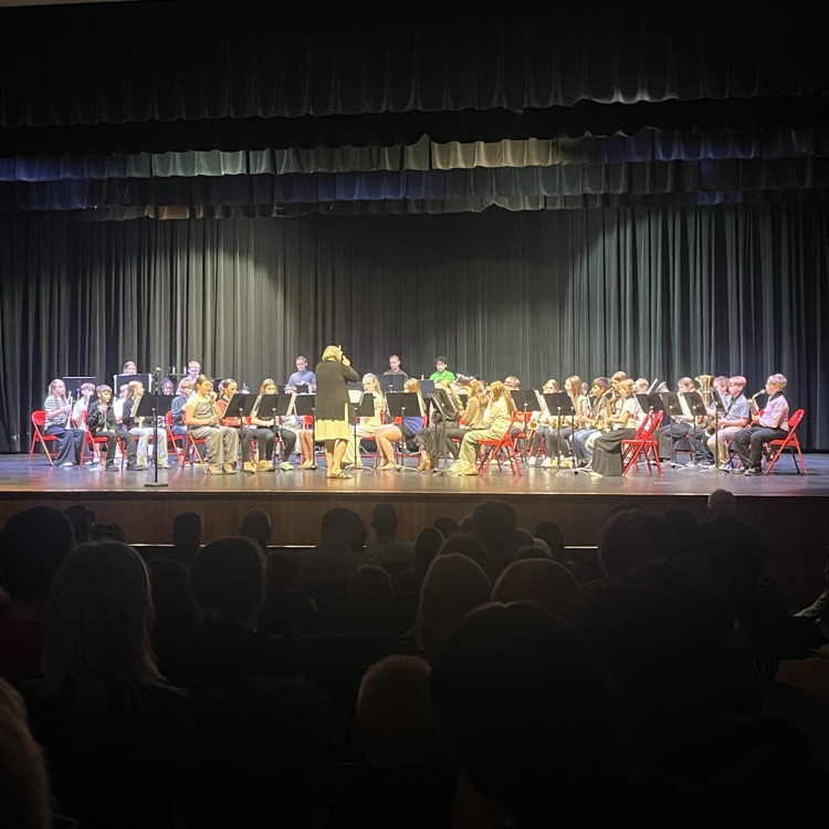 The Husky 5th/6th Grade band Spring Concert is rocking the theater tonight.  #aurorahuskies #brightfuture