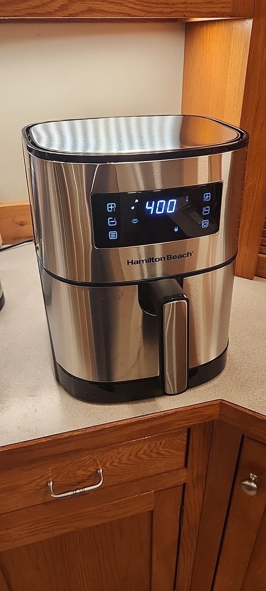 OK, I bought myself an air fryer.  Have I just reached peak #adulting? #airfryer