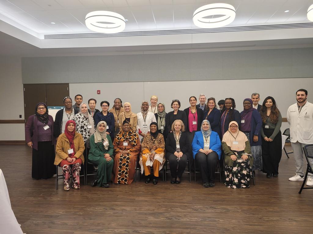 Sahar Khamis (@skhamis) on Twitter photo I was honored to be a keynote speaker in a workshop which AMSS (American Muslim Senior Society) organized with the <a href="/UMBaltimore/">University of Maryland, Baltimore</a> Department of Geriatrics titled "Honoring Faith While Providing Care" to train students to provide culturally-sensitive #healthcare to #Muslim #seniors. I was honored to be a keynote speaker in a workshop which AMSS (American Muslim Senior Society) organized with the <a href="/UMBaltimore/">University of Maryland, Baltimore</a> Department of Geriatrics titled "Honoring Faith While Providing Care" to train students to provide culturally-sensitive #healthcare to #Muslim #seniors.