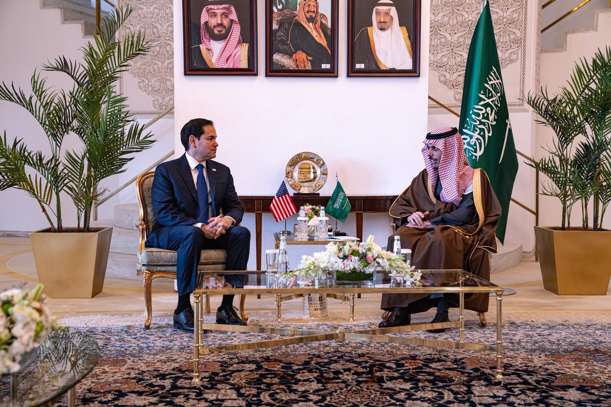 Did <a href="/SecRubio/">Secretary Marco Rubio</a> ask the #racist #Saudi  Klan FM <a href="/FaisalbinFarhan/">فيصل بن فرحان</a> to release #American hostages captive inside Saudi? <a href="/MiamiHerald/">Miami Herald</a> <a href="/StateSPEHA/">Special Presidential Envoy for Hostage Affairs</a> <a href="/HostageAid/">Hostage Aid Worldwide</a> .