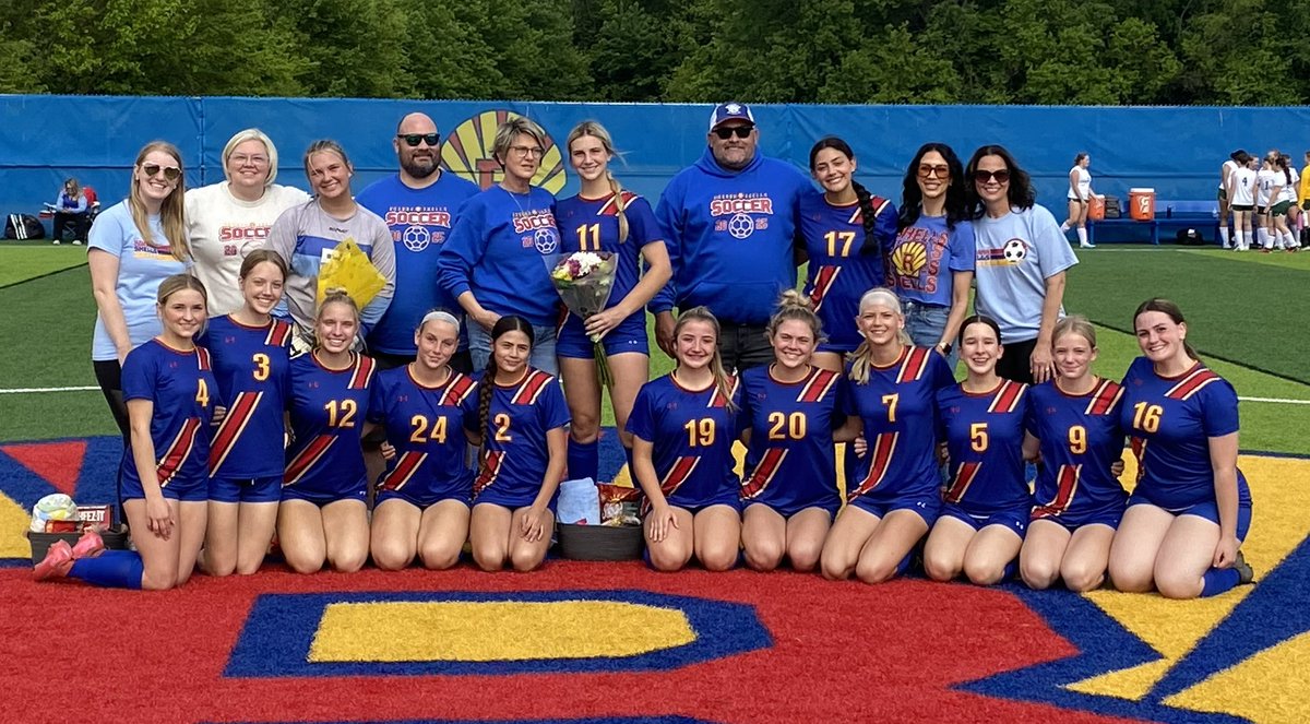 Thanks to all the seniors and their parents for all you do! 
You will forever be remembered!  Once a Shell Always a Shell! ⚽️♥️💛💙
#thinkbig