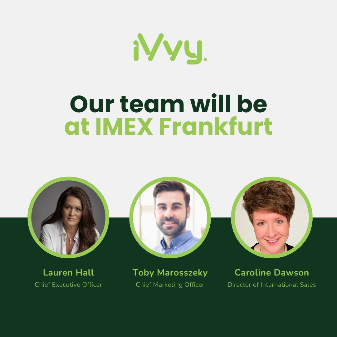 ✈️ We’re heading to IMEX Frankfurt!

Catch the iVvy team on the ground as we connect, collaborate, and showcase the future of event and venue management.
Whether you're a venue or industry partner — we'd love to meet you!
 
#IMEXFrankfurt #EventTech #EventManagement #IMEX2025