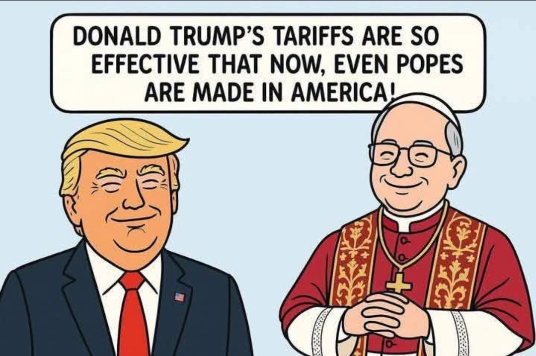 See? All you have to do is trust in the man. 
MAKE POPES GREAT AGAIN!!!!!