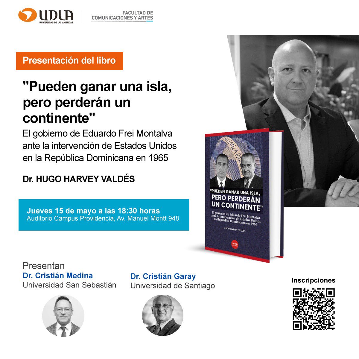Claudia Henríquez (@clau_henriquez) on Twitter photo No se pierdan este tremendo evento, el lanzamiento de un libro muy interesante sobre la historia de nuestro país, del destacado investigador de <a href="/COMYARTESUDLA/">Facultad de Comunicaciones y Artes UDLA</a> 👏👏👏 Hugo Harvey-Valdés <a href="/hugoharvey/">Hugo Harvey</a> , evento conducido por la periodista Carolina Jiménez Mery <a href="/CaroinaJ/">Carolina Jiménez Mery</a> No se pierdan este tremendo evento, el lanzamiento de un libro muy interesante sobre la historia de nuestro país, del destacado investigador de <a href="/COMYARTESUDLA/">Facultad de Comunicaciones y Artes UDLA</a> 👏👏👏 Hugo Harvey-Valdés <a href="/hugoharvey/">Hugo Harvey</a> , evento conducido por la periodista Carolina Jiménez Mery <a href="/CaroinaJ/">Carolina Jiménez Mery</a>