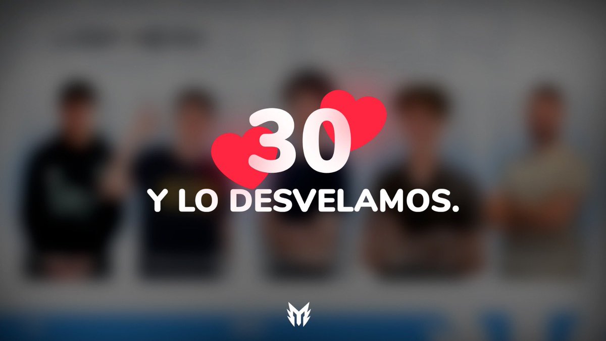 HABEMUS ROSTER

Cortita y al pie, 30 ❤️ y desvelamos
nuestro roster para #LigaNexo
(<a href="/SomosLaTormenta/">Circuito Tormenta</a>)

Ah, son feísimos así que cuidado