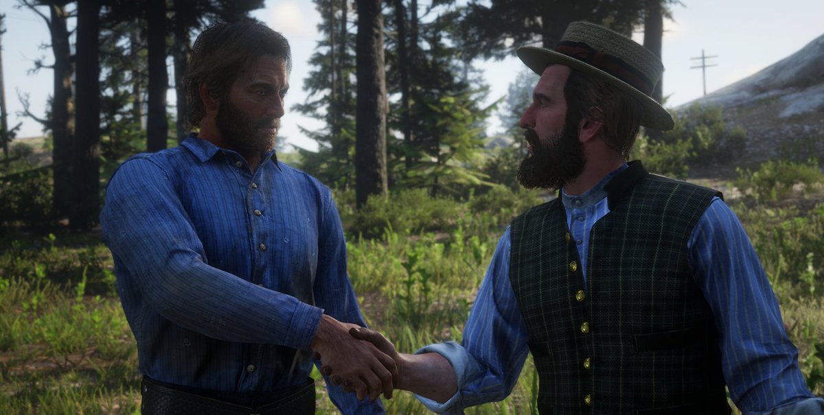 butchfemmedoe's tweet photo. 2AM (Albert Mason x Arthur Morgan) is butchfemme ! https://t.co/V3J1obbqx6