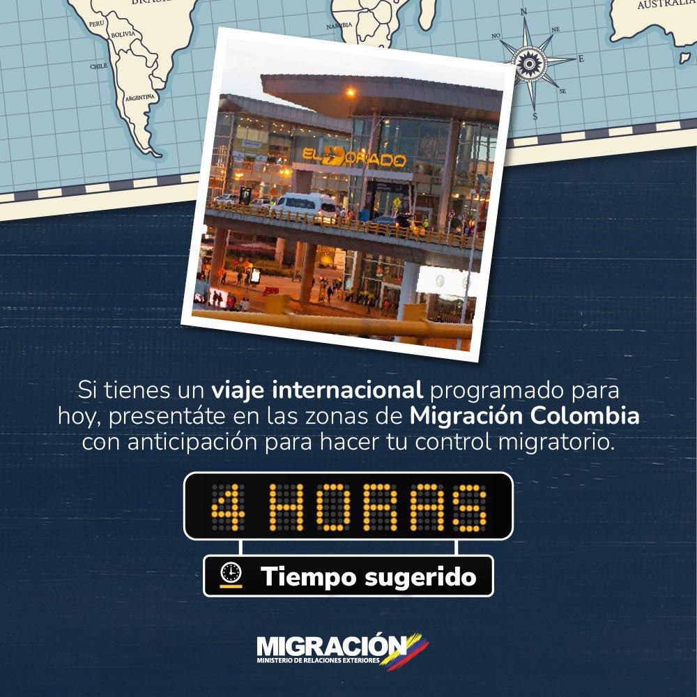 Migración Colombia tweet media