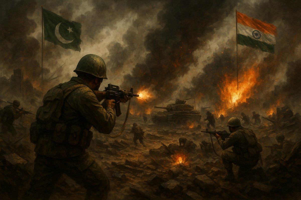 360NewsGrid's tweet photo. BREAKING:
India isn’t just retaliating — it’s rewriting the rules.
9 terror camps erased. Karachi shaken. The message is loud:
“Strike us, and we’ll strike back harder.”
🇮🇳vs🇵🇰
#IndiaPakistanWar #OperationSindoor #India #Pakistan #Karachi #karachiport #IndianArmy #indiavspakistan https://t.co/3VSic9TtGo