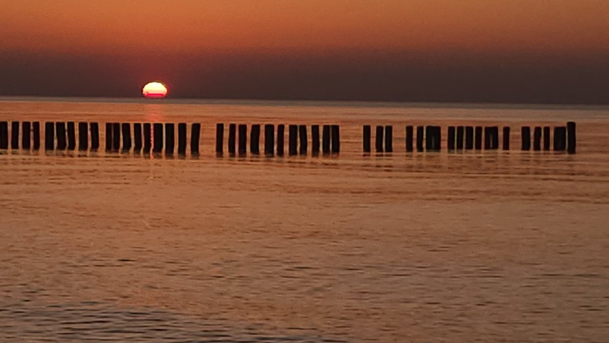 Sonnenuntergang zu Hause