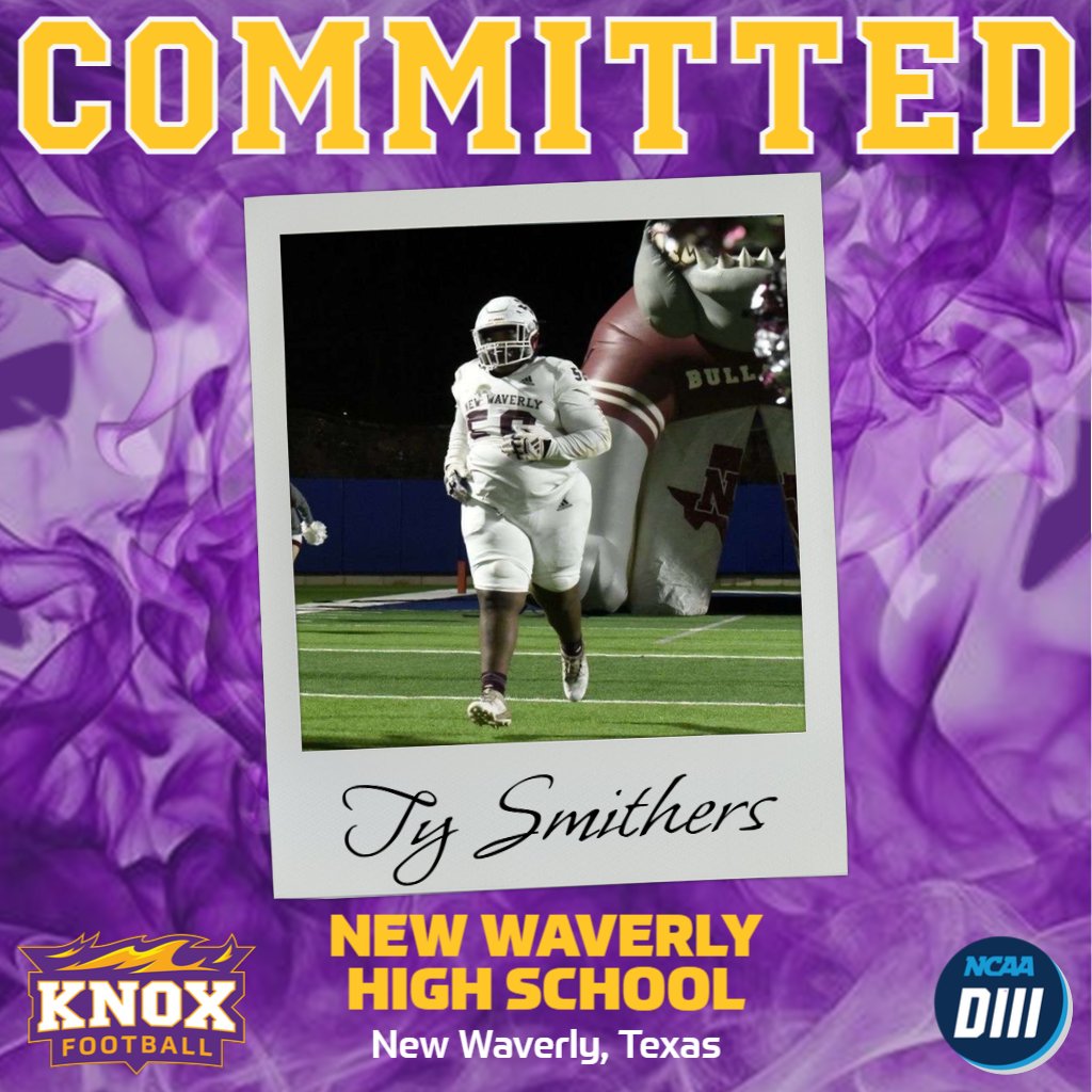 We are excited to announce that ty Smithers from New Waverly High School will join our program this fall!

#FireFootball | #FireFamily | #AEE