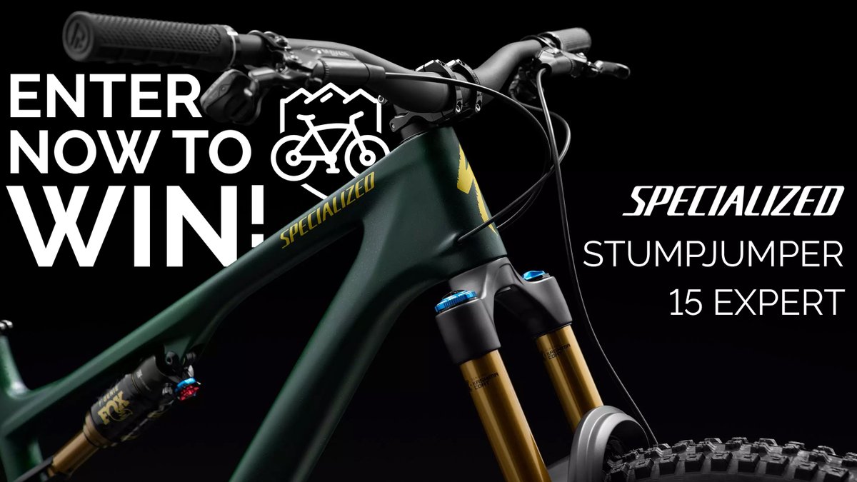 Don't miss your chance to WIN! With less than a week left in our Spring Raffle, NOW is the time to enter for a chance to WIN a Specialized Stumpjumper 15 Expert (value $6,000).

Every ticket boosts your chance to win &amp; helps support our mission.

Tickets: ow.ly/KtvN50VB8Tb