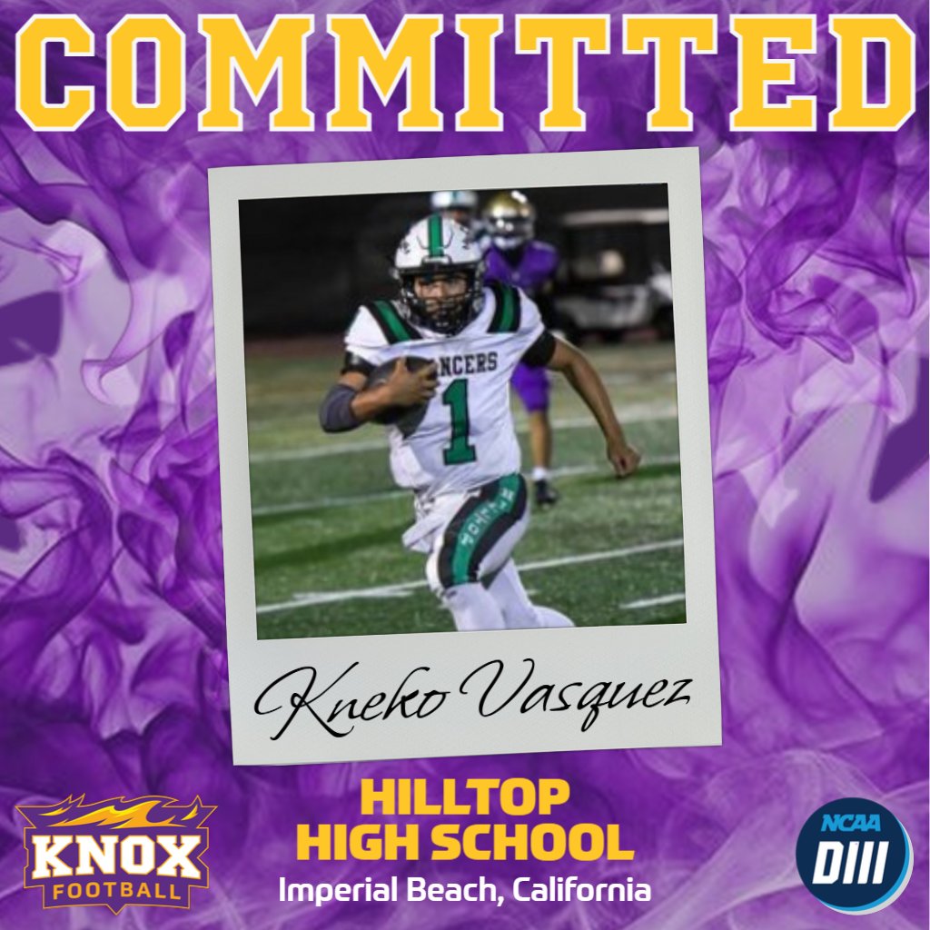 We are excited to announce that Kneko Vasquez from Hilltop High School will join our program this fall!

#FireFootball | #FireFamily | #AEE