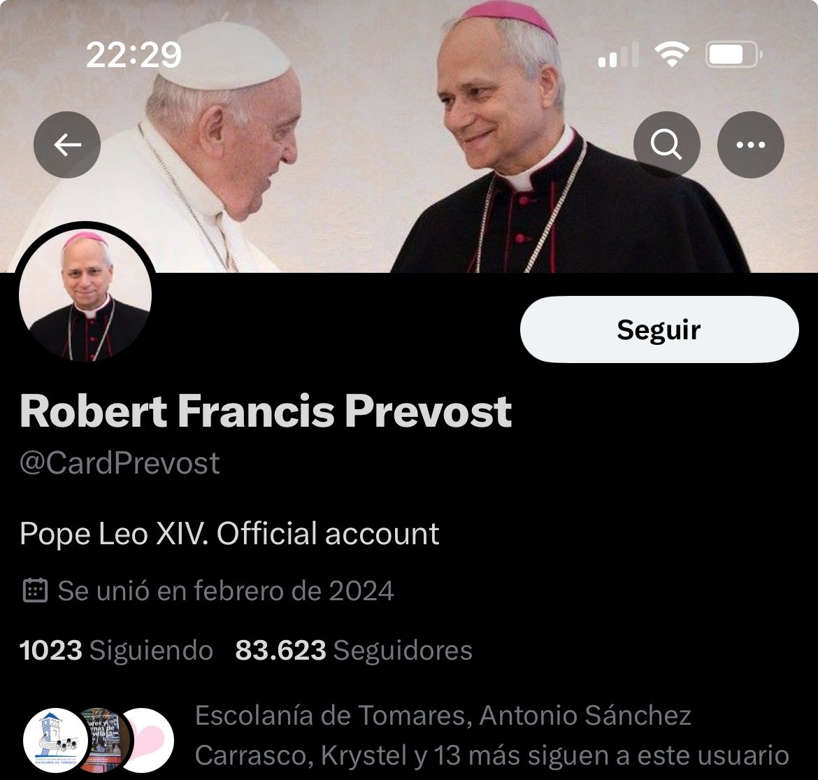 ¿Sois conscientes de que esta cuenta es falsa?

Si queréis felicitarle o hacerle la pelota es aquí: @drprevost

De nada.
