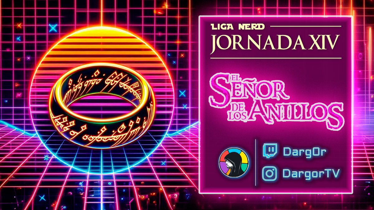 🧙‍♂️✨ ¡Prepárate para el desafío más épico de la Tierra Media!  Este viernes a las 22:00 hora de España lanzamos un Kahoot de El Señor de los Anillos 🧝‍♀️🗡️

 ¿Dónde? En mi canal de Twitch: /Darg0r  

Demuestra que conoces más que un simple hobbit…