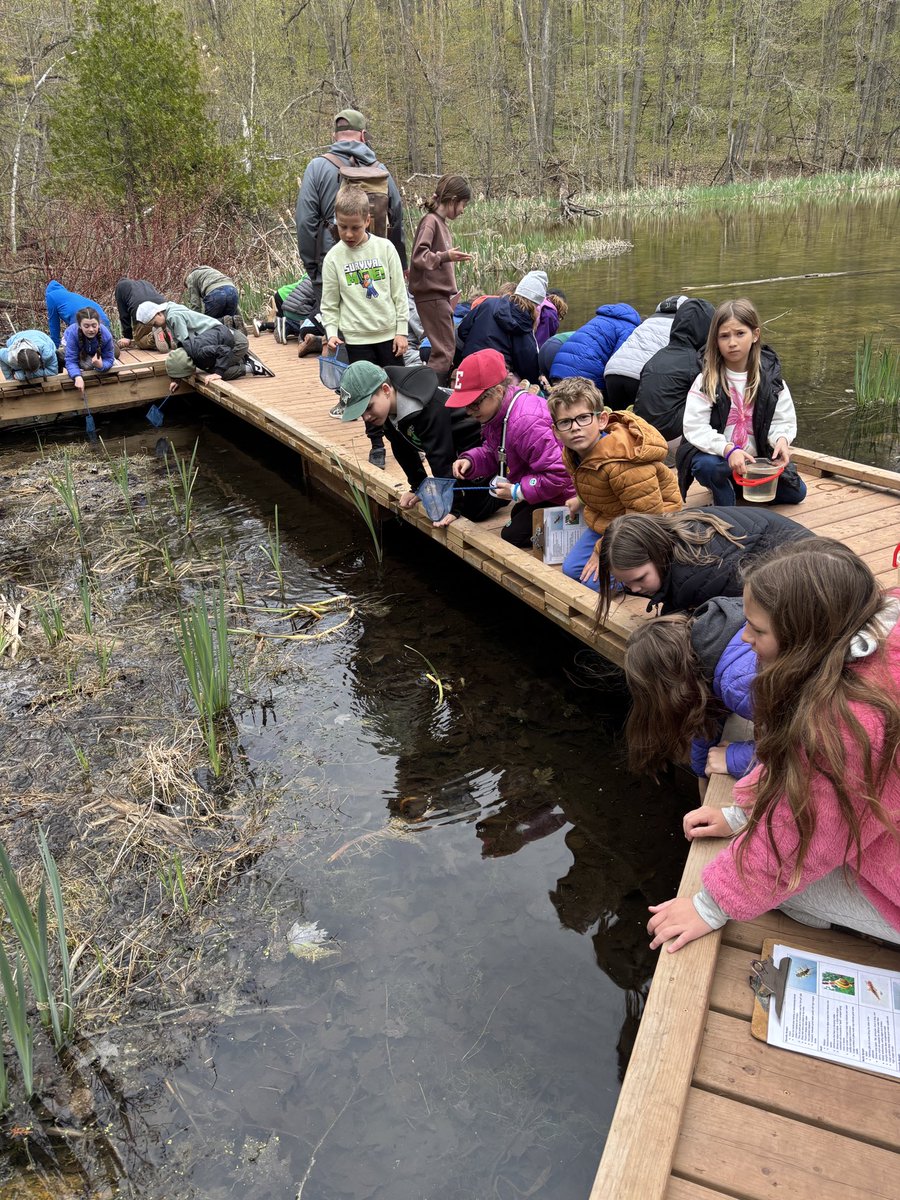 Today <a href="/StSofia_DPCDSB/">St.Sofia_DPCDSB</a> students explored our aquatic ecosystems and the important role they play in protecting our endangered salamander species
