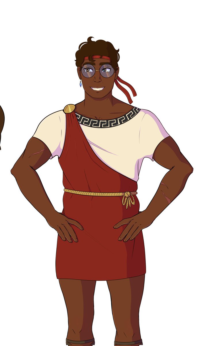 Polites has been drawn🎉

Sorry about the long pause of no drawings my motivation evaporated the last few days T_T

#polites #epicthemusical #epicthemusicalfanart