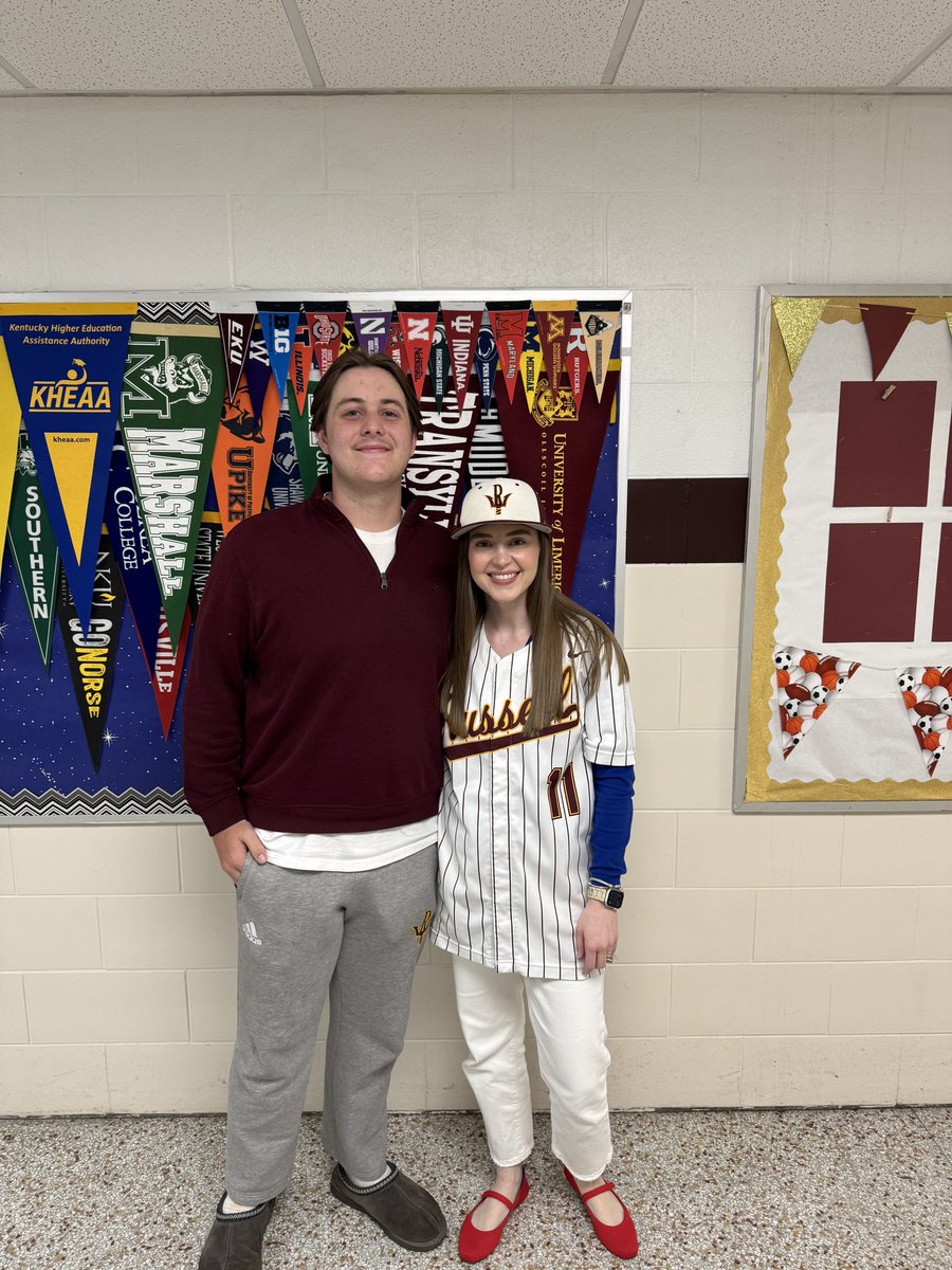 New tradition. Seniors for senior night and teacher appreciation week gave their jerseys to a teacher who has helped them throughout high school. 
#TeacherAppreciationWeek 
#rentsdue