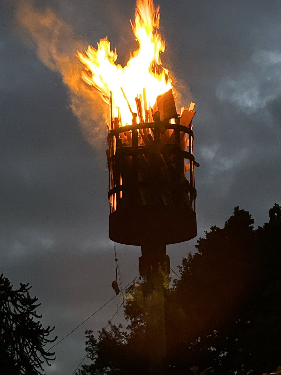 At the lighting of the Beacon in Elmdon to celebrate Victory in Europe tonight. Let us remember the loved ones we lost in war but also let’s celebrate the survivors who helped Britain and the Commonweslth transition to lasting Peace <a href="/SolihullUpdates/">Solihull Updates</a> <a href="/SolihullCouncil/">Solihull Council</a>