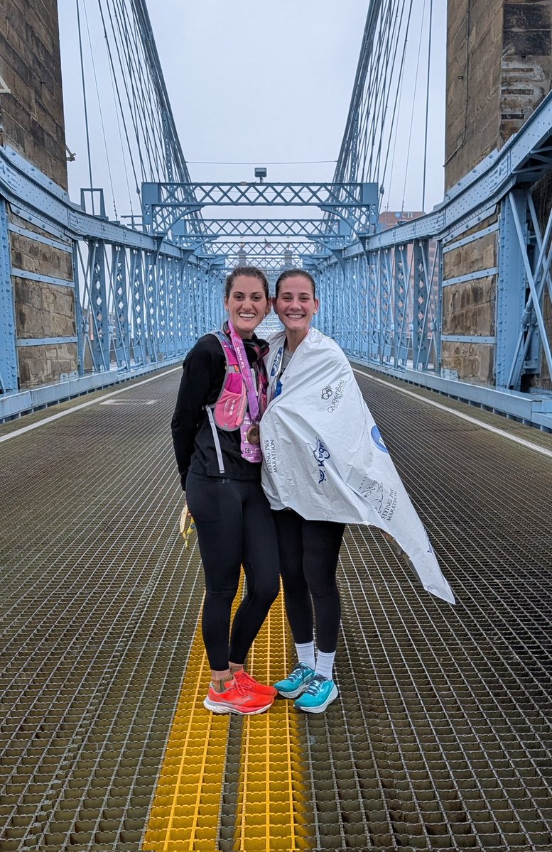 A bit late on posting but thrilled to share that I finished my 2nd half marathon a little over 2 minutes faster than my first one. 
So grateful to have gotten to run it alongside my sister! 
Now on to the next one...🏃🏽‍♀️‍➡️