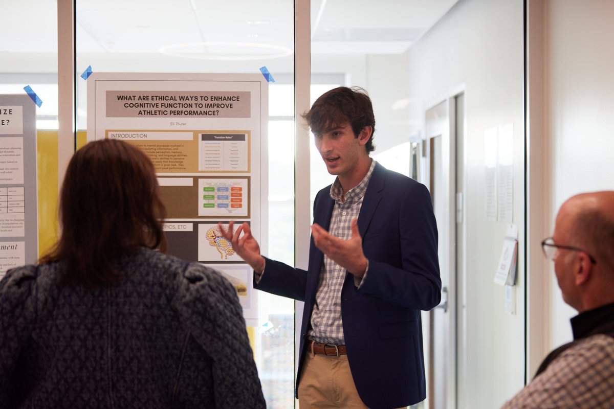 #GCDSGrade11 students delivered Junior Thesis presentations - the culmination of a GCDS Signature Program producing college-level work. Juniors spend the academic year researching the known + unknown corners of their chosen subject while continuing in-class learning. 
#GCDSRigor