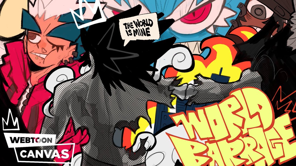 WORLD BARRAGE: out now! Link in replies