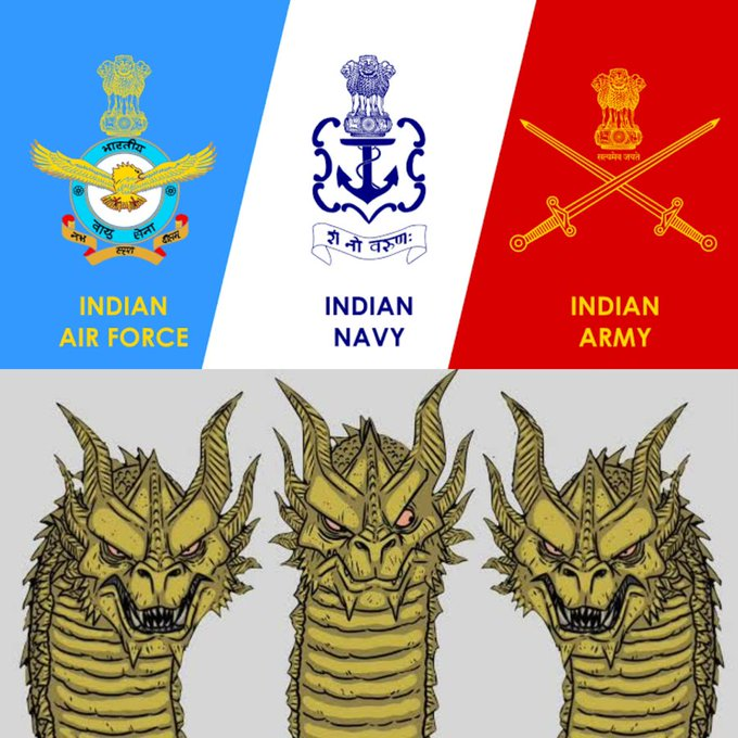 itz_r00tbyte's tweet image. 3 Strong Pilers Of India
#IndianAirForce #IndianNavy #IndianArmy  
#JaiHind #JaiBharat #OperationSindoor