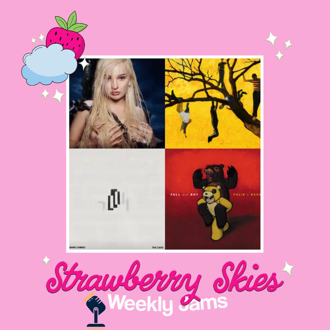 Strawberry Skies 🍓🌌✨ tweet media