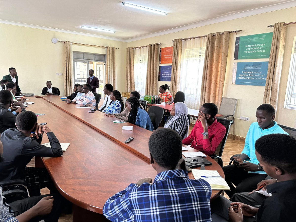 Today, the Patron of AMR club of Mbarara University of science and technology and current President of Pharmaceutical Society of Uganda , Dr. Jonans graced the handover of the former  and swearing in ceremony of the new AMR cabinet .