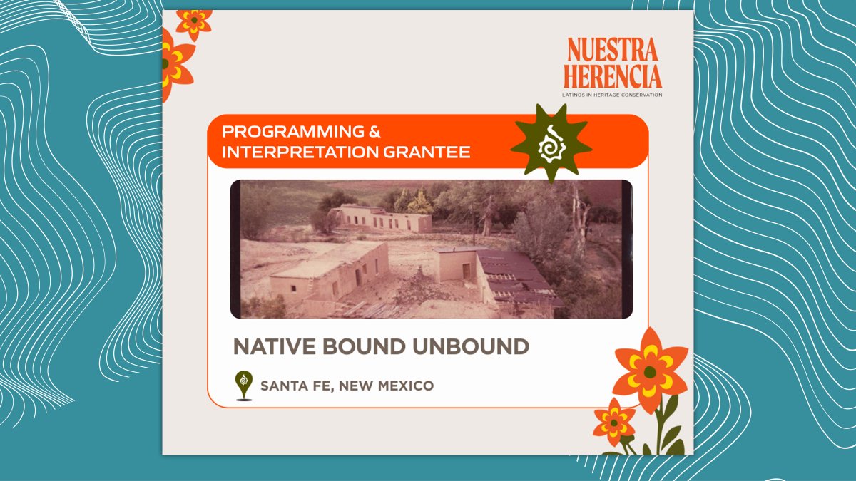 📣 We’re honored to receive a Nuestra Herencia Grant from Latin@s in Heritage Conservation

This support advances our project, Mapping the Architecture of Indigenous Slavery (MAIS), part of Native Bound Unbound. Focused on New Mexico, MAIS documents buildings and places shaped by